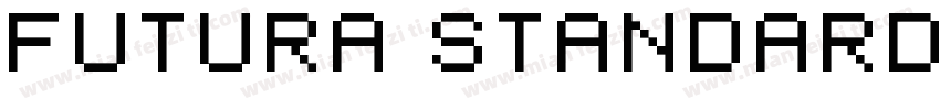 FUTURA STANDARD字体转换